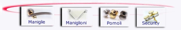 door handles, pull handles, knobs, maniglie, maniglierie